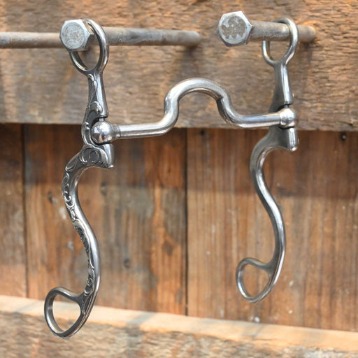 Brandon Anthony Silver Mounted Solid Square Port Bit Tack - Bits Brandon Anthony