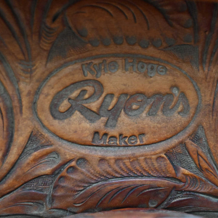 16" USED RYONS RANCH CUTTER SADDLE