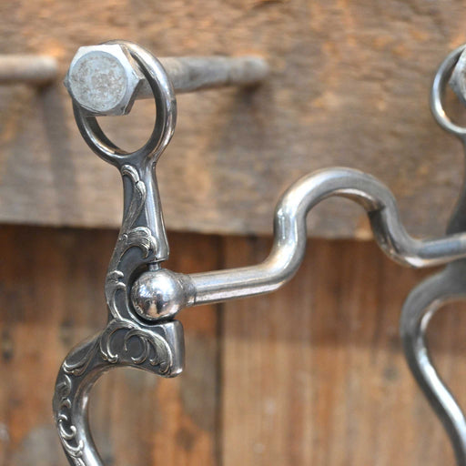 Brandon Anthony Silver Mounted Solid Square Port Bit Tack - Bits Brandon Anthony
