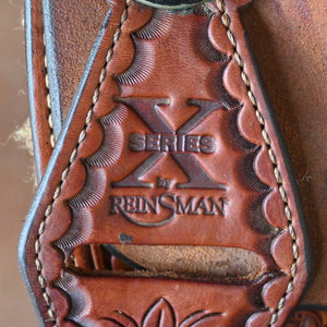 14.5" USED REINSMAN X SERIES BARREL SADDLE Saddles Reinsman   