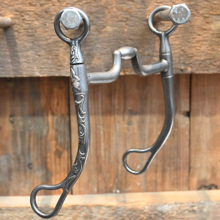 Brandon Anthony Silver Mounted Rod Hinge Port Bit