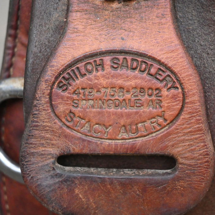 14" USED SHILOH JORDAN BRIGGS FINALIST BARREL SADDLE Saddles - Used Shiloh Saddlery