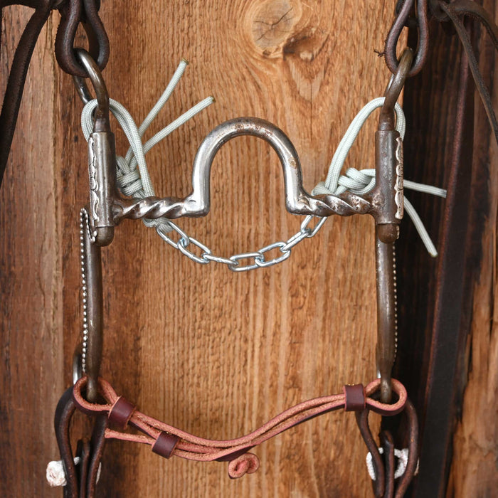 Jesse Morgan Slow Twist Solid Port Bridle Rig w/Single Ear Headstall