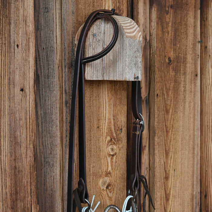 Jesse Morgan Slow Twist Solid Port Bridle Rig w/Single Ear Headstall