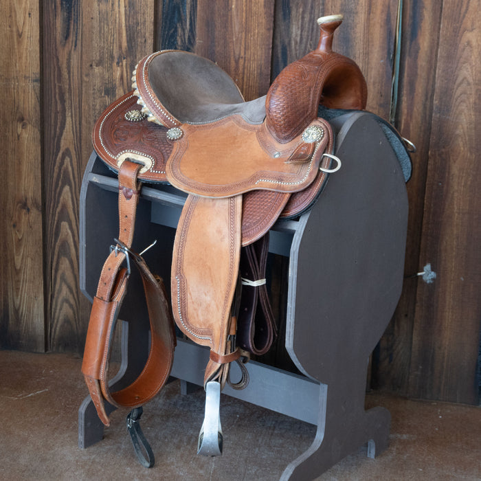 14" USED CACTUS BARREL SADDLE