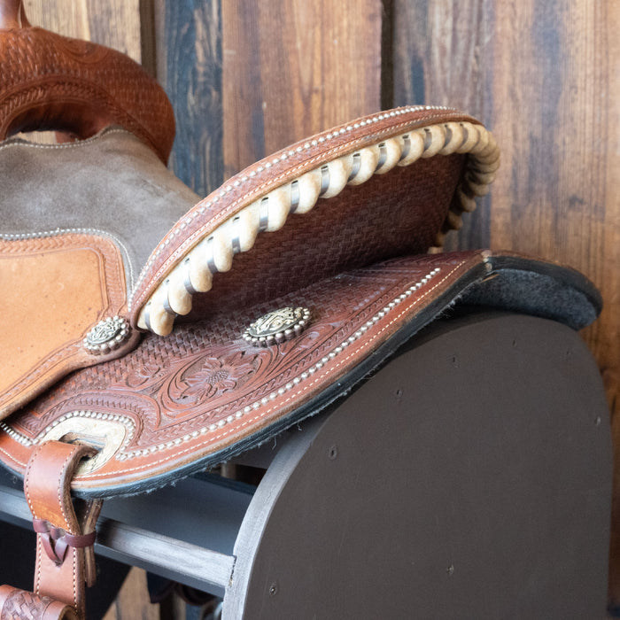 14" USED CACTUS BARREL SADDLE