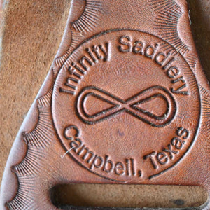 14" USED INFINITIY BARREL SADDLE Saddles Infinity Saddlery   