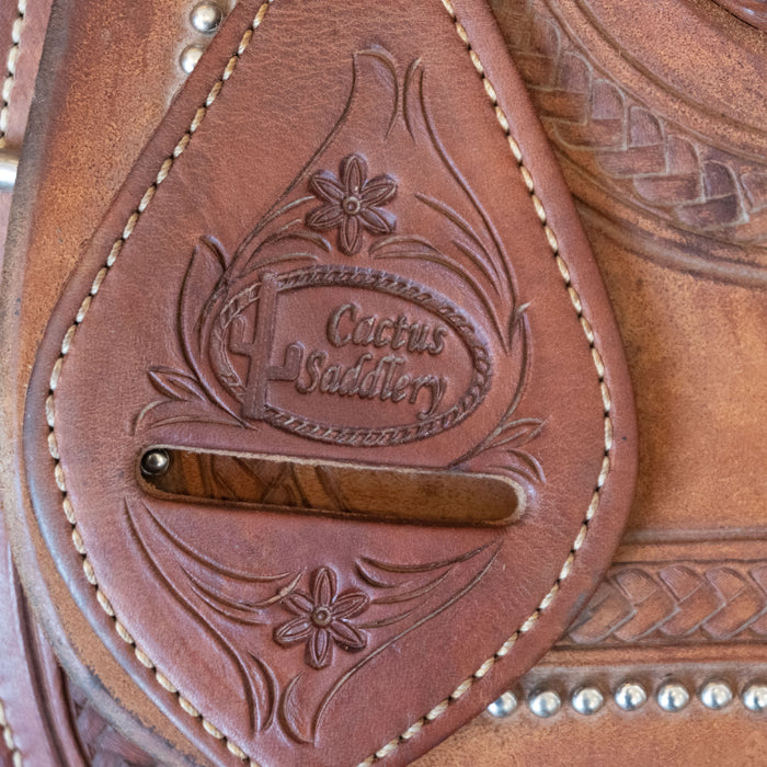 14" USED CACTUS BARREL SADDLE