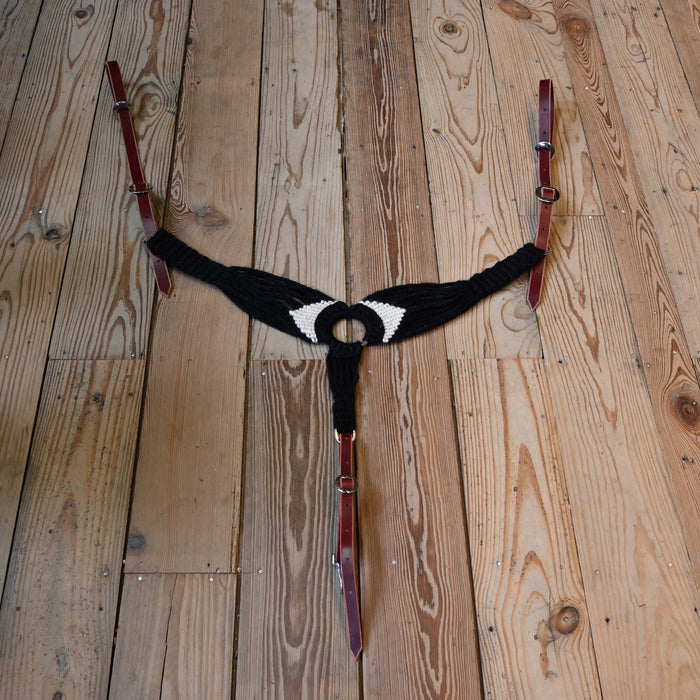 Handmade Iron Horse Head Brand Mohair Pulling Collar