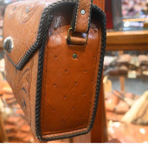 Western Purse  - Vintage Leather Purse _CA605