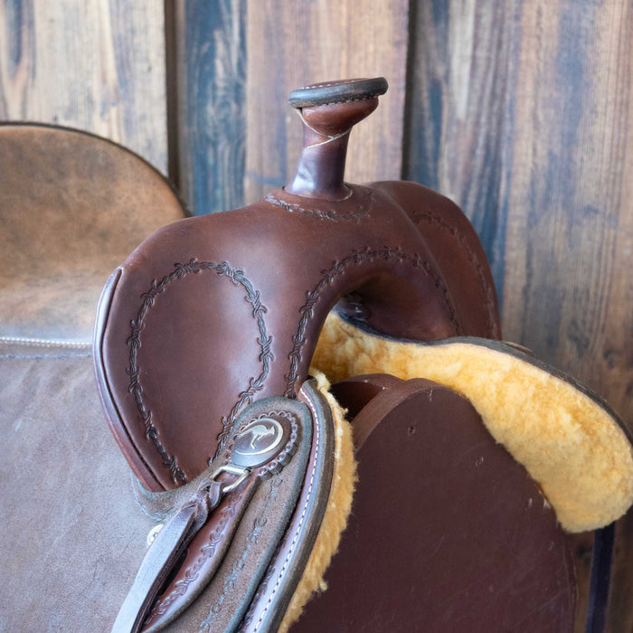 15" USED MARTIN CLINTON ANDERSON AUSTRALIAN SADDLE