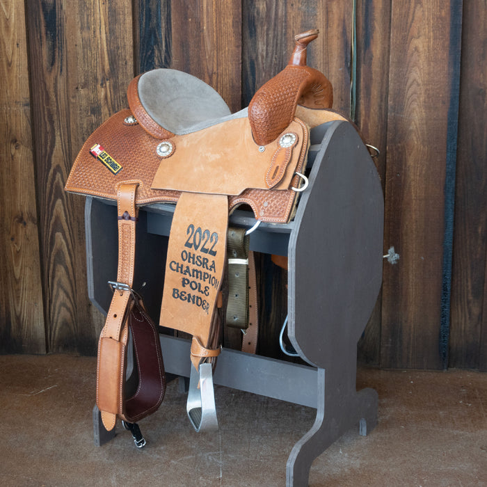 14" USED SLONE S BARREL SADDLE