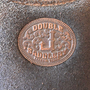 13.5" USED DOUBLE J PUSUIT BARREL SADDLE Saddles DOUBLE J SADDLERY   