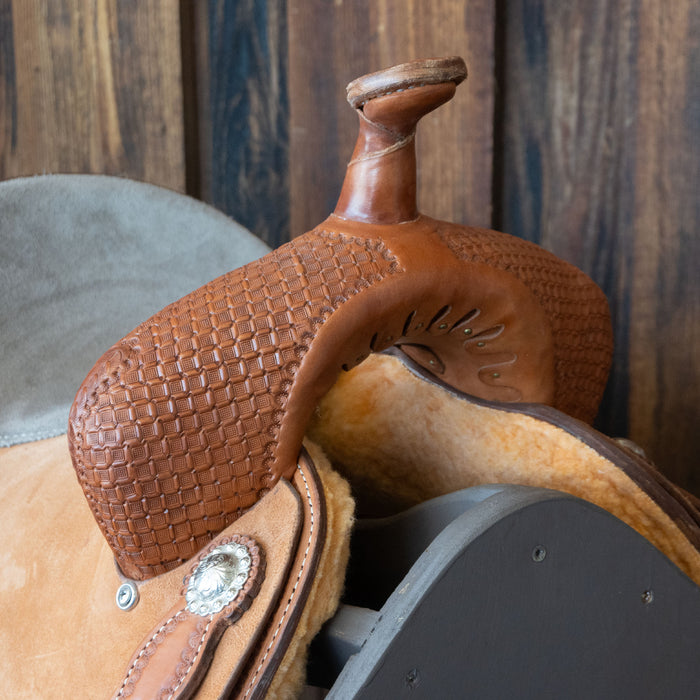 14" USED SLONE S BARREL SADDLE