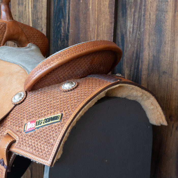 14" USED SLONE S BARREL SADDLE