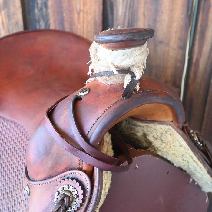 15" USED BILL McDONALD RANCH SADDLE Saddles - Used Bill McDonald