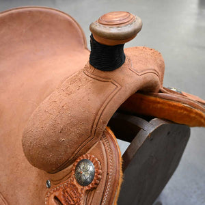 13" TESKEY'S ROPING SADDLE Saddles Teskey's Saddlery