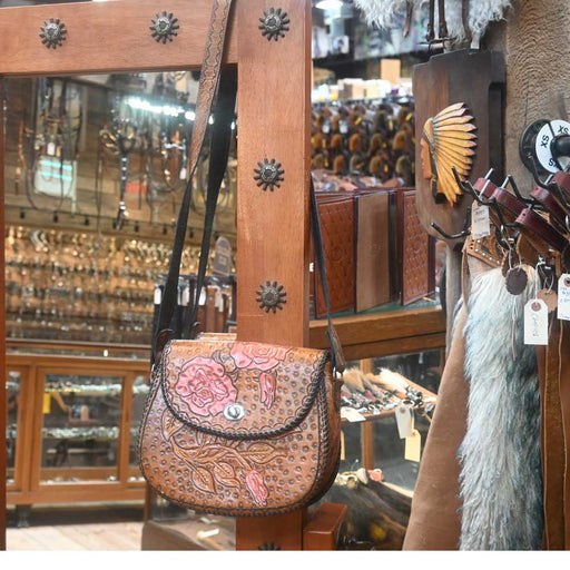 Vintage Leather Western Purse Collectibles MISC