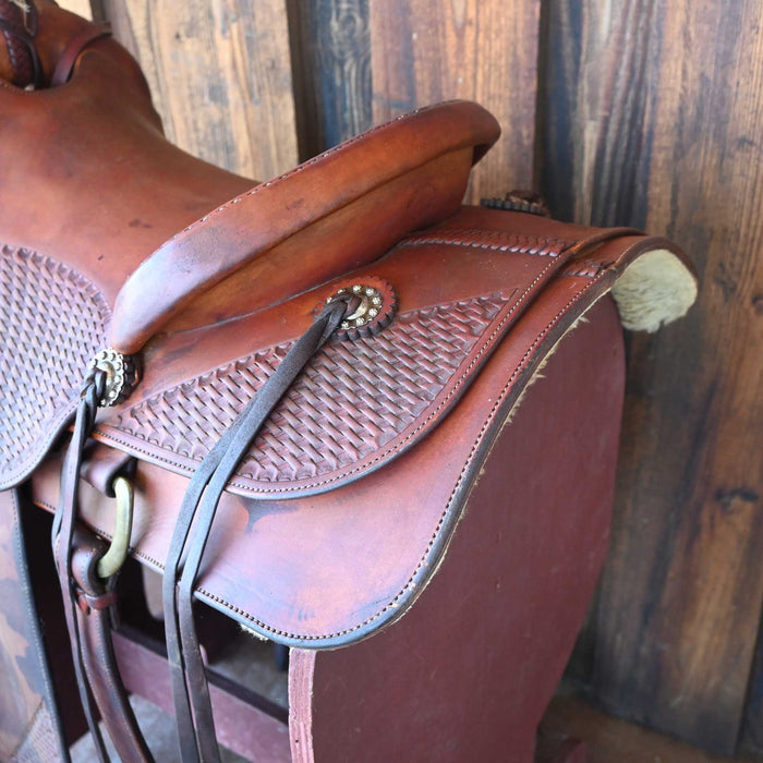 15" USED BILL McDONALD RANCH SADDLE Saddles - Used Bill McDonald