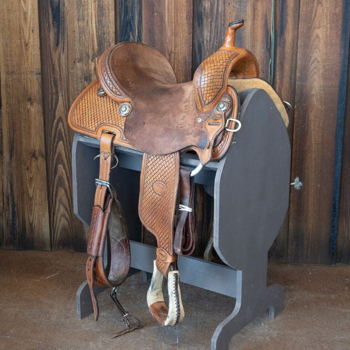 14.5" USED TESKEY'S BARREL SADDLE