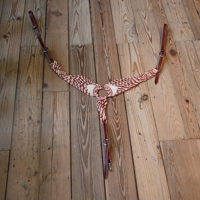 Handmade Iron Horse Head Brand Mohair Pulling Collar