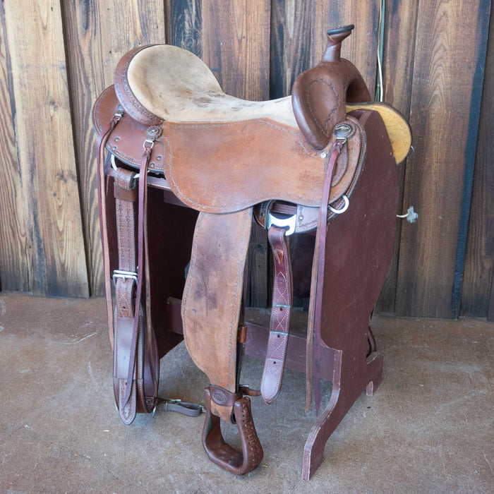 17" USED MARTIN CLINTON ANDERSON AUSTRALIAN SADDLE
