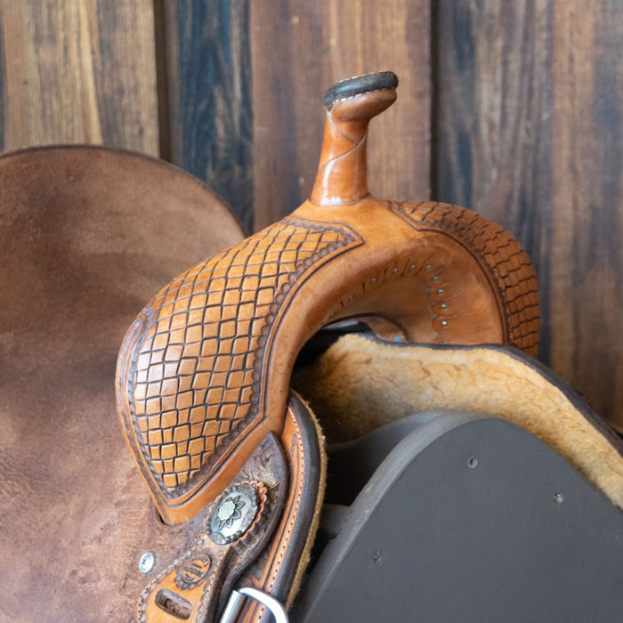 14.5" USED TESKEY'S BARREL SADDLE