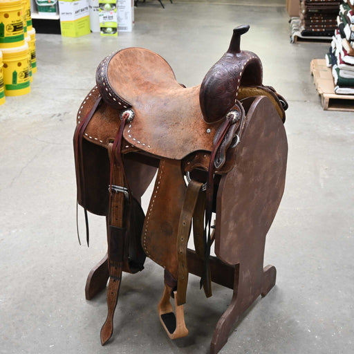 14.5" USED JEFF SMITH TAMI SEMAS BARREL SADDLE Saddles - Used Jeff Smith
