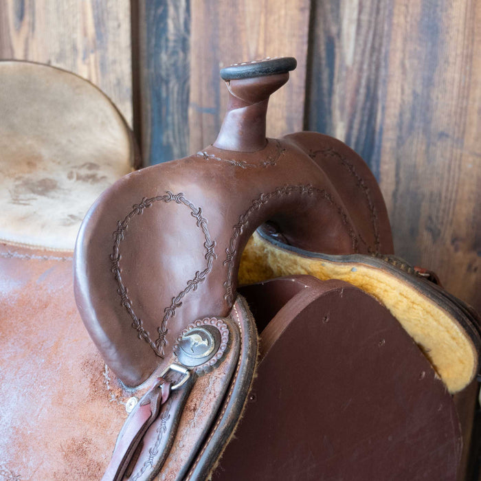 17" USED MARTIN CLINTON ANDERSON AUSTRALIAN SADDLE