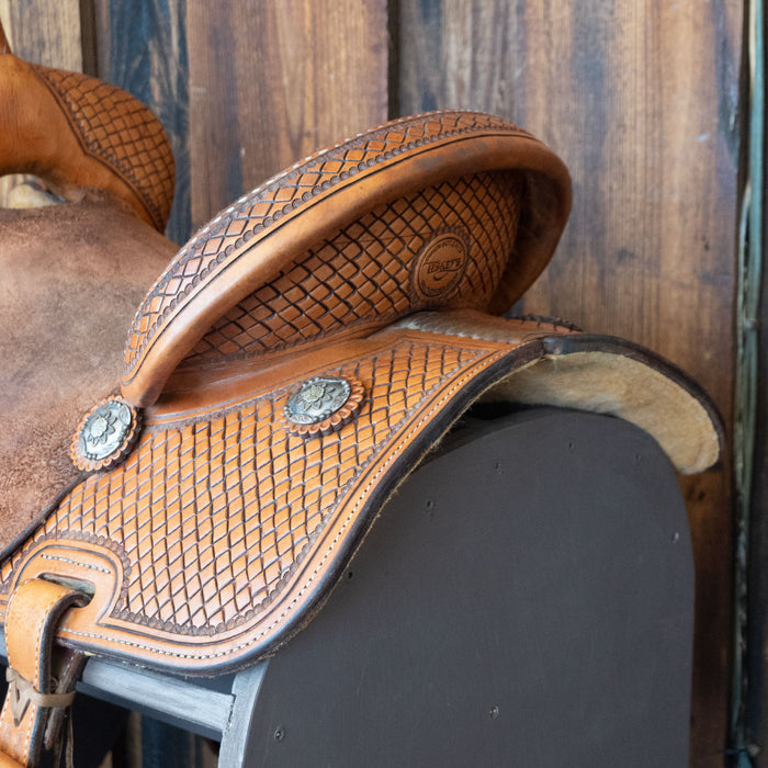 14.5" USED TESKEY'S BARREL SADDLE