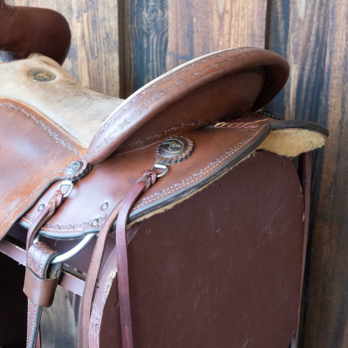 17" USED MARTIN CLINTON ANDERSON AUSTRALIAN SADDLE