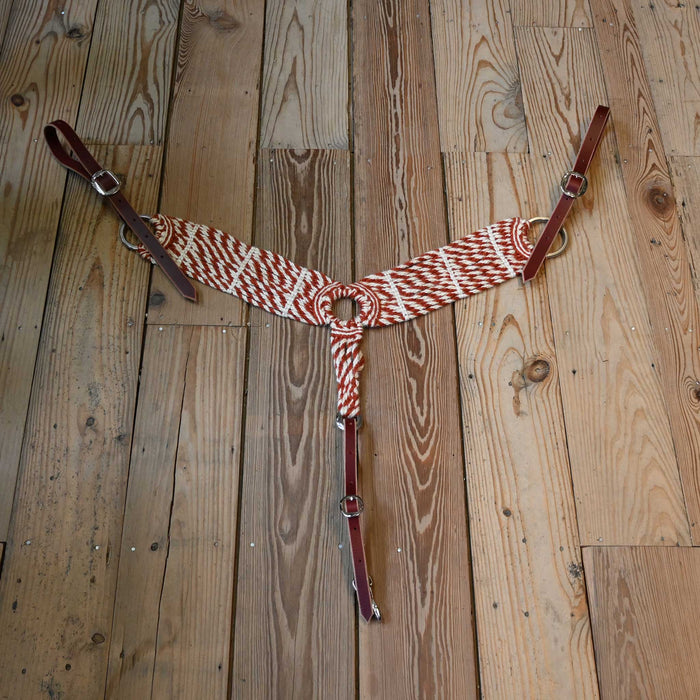 Handmade Iron Horse Head Brand Mohair Breast Collar