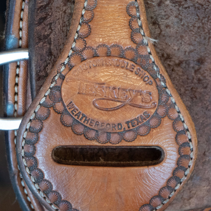 14.5" USED TESKEY'S BARREL SADDLE