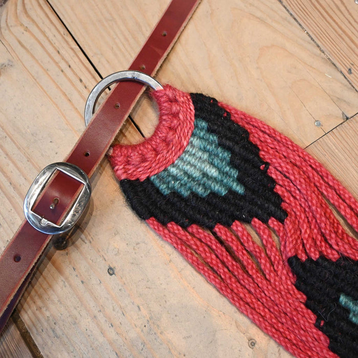 Handmade Iron Horse Head Brand Mohair Breast Collar