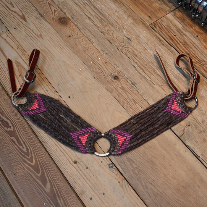 Handmade Iron Horse Head Brand Mohair Tripping Collar