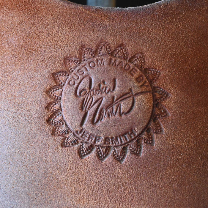 13.5" USED JEFF SMITH JACKIE GANTER BARREL SADDLE