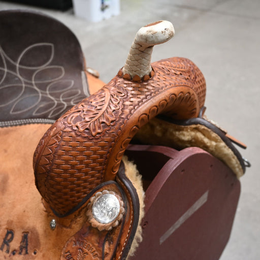 14" USED AMMERMAN BARREL SADDLE Saddles - New AMMERMAN