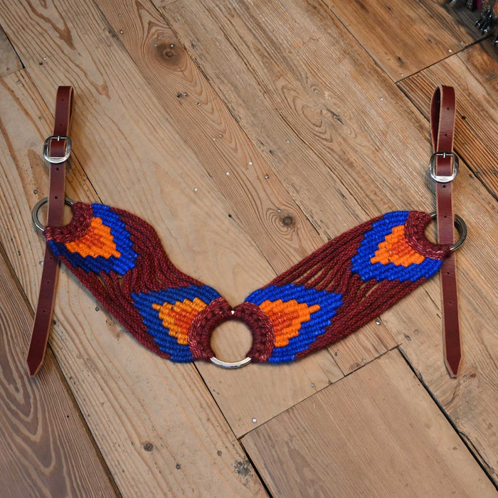 Handmade Iron Horse Head Brand Mohair Tripping Collar