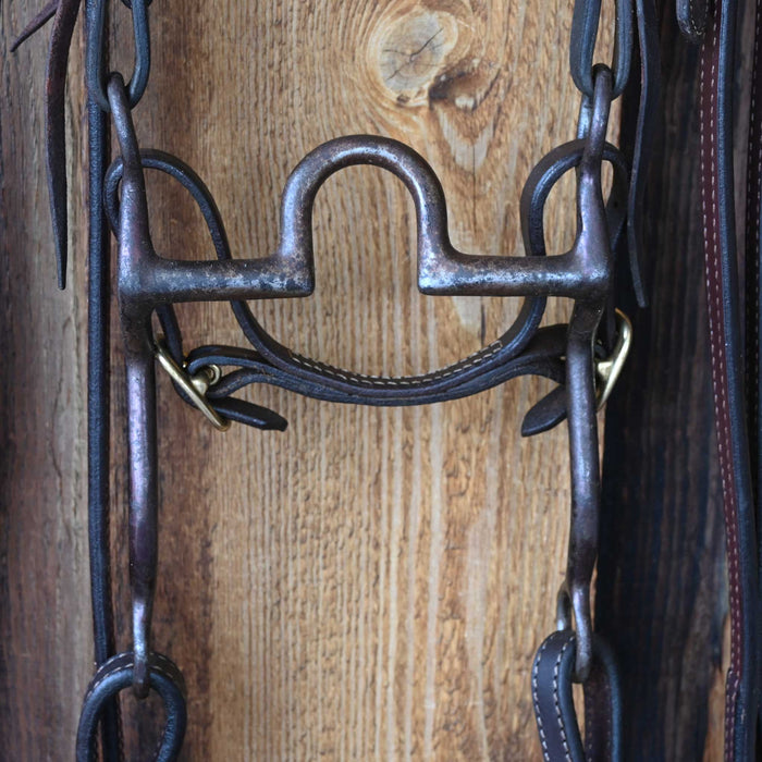 Solid Port Bridle Rig w/Split Ear Headstall