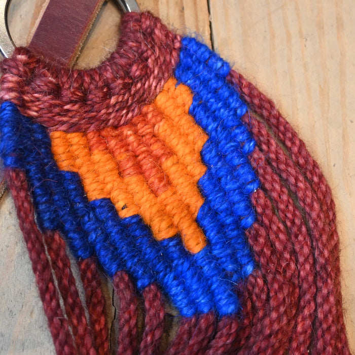 Handmade Iron Horse Head Brand Mohair Tripping Collar