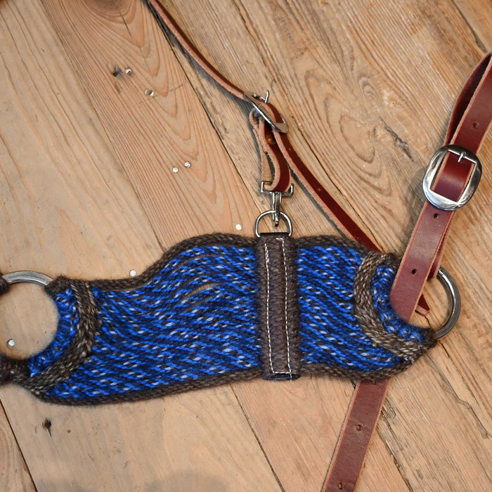 Handmade Iron Horse Head Brand Mohair Tripping Collar