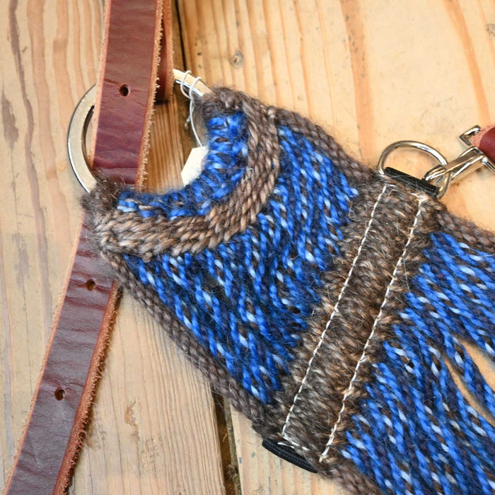 Handmade Iron Horse Head Brand Mohair Tripping Collar