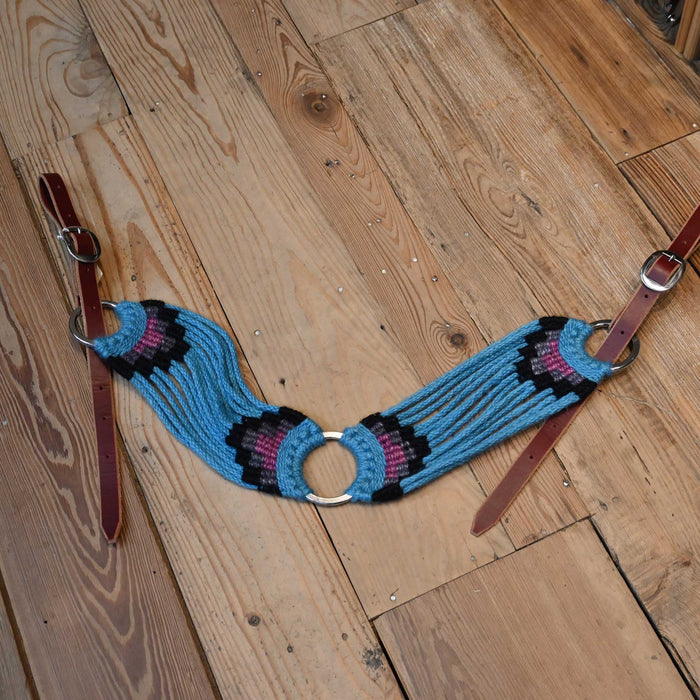 Handmade Iron Horse Head Brand Mohair Tripping Collar