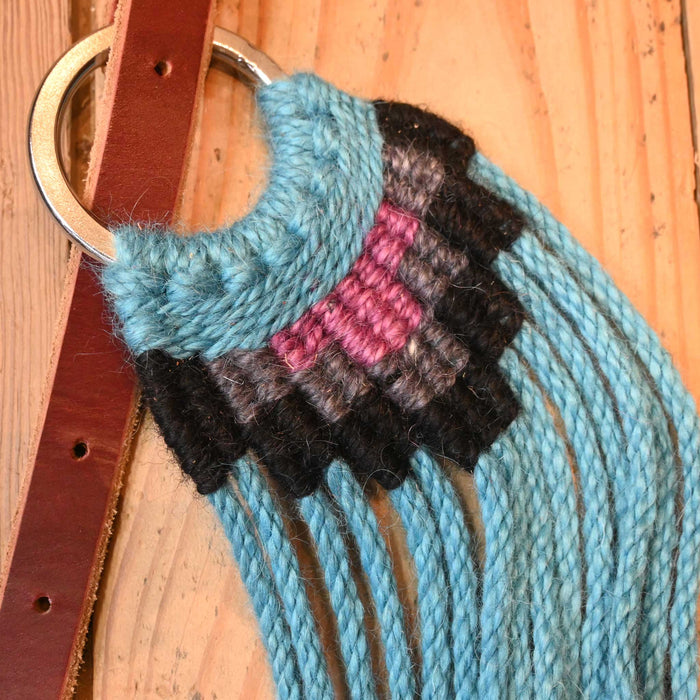 Handmade Iron Horse Head Brand Mohair Tripping Collar