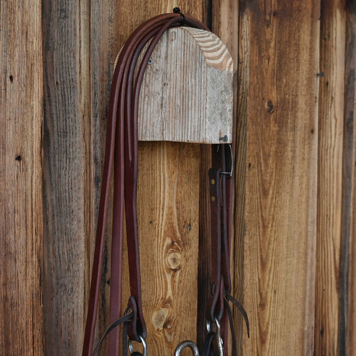 Cutrell Solid Port Bridle Rig w/Split Ear Headstall