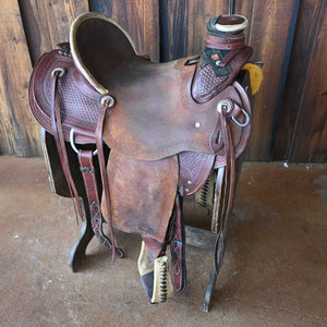 15" USED ROBERT TESKEY WADE SADDLE Saddles Robert Teskey   