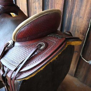 15" USED ROBERT TESKEY WADE SADDLE Saddles Robert Teskey   