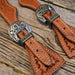 Handmade Bill Plummer Youth Spur Straps w/Kerry Kelley Buckles Tack - Spur Straps Bill Plummer