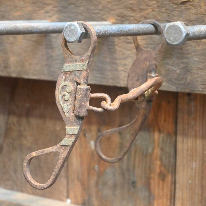 Mike Berg Silver Mounted Ported Chain Bit Tack - Bits Mike Berg