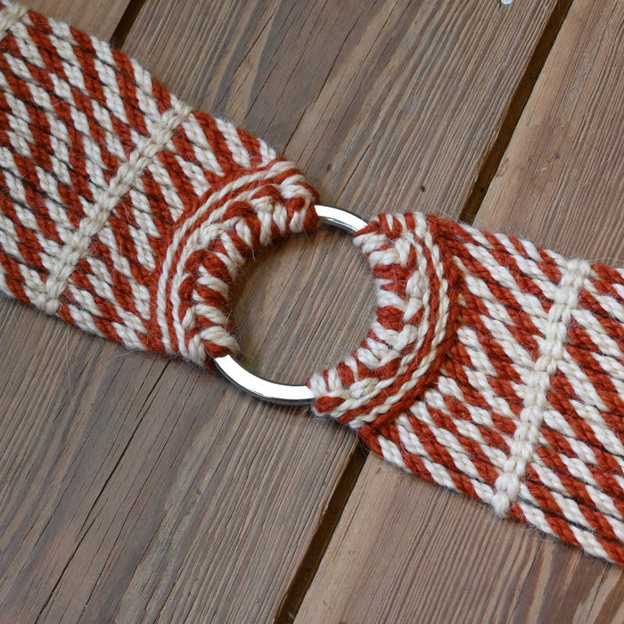 Handmade Iron Horse Head Brand Mohair Tripping Collar